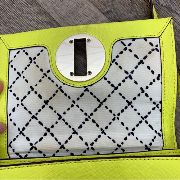 Kate Spade New York Newbury Lane Sally Crossbody Bag Highlighter Yellow - Picture 7 of 12